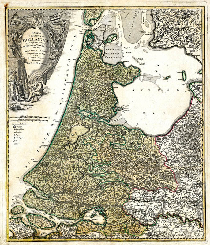 Hollandia 1733 Homann